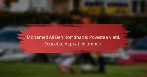 Mohamed Ali Ben Romdhane: Povestea vieții, Educația, Aspirațiile timpurii